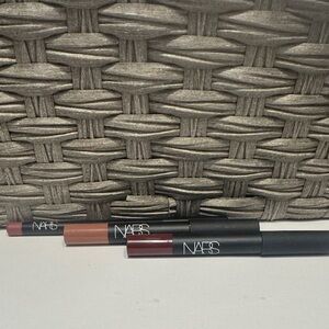 NARS Lip Set- Liner in Lerins, Pencils in Spike and Decibel